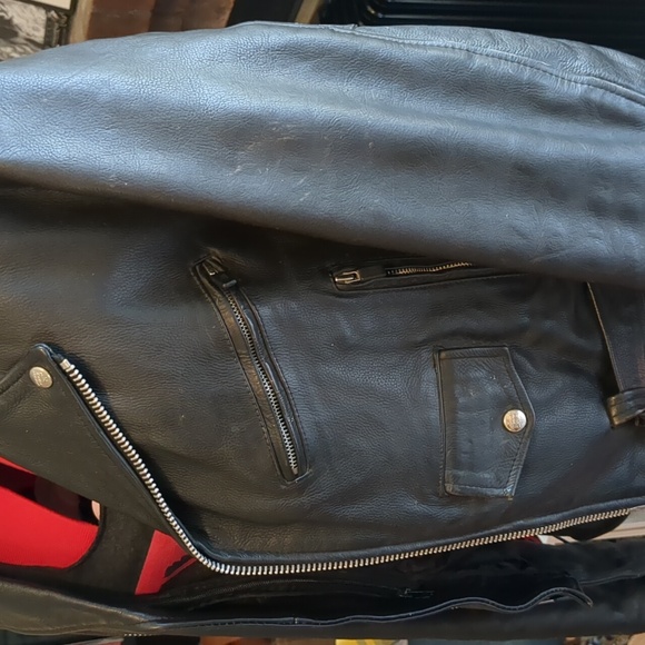 Vintage Interstate Leather Motorcycle Jacket - Picture 4 of 15